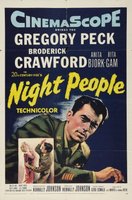 Night People movie poster (1954) Longsleeve T-shirt #694587