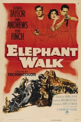 Elephant Walk movie poster (1954) mouse pad
