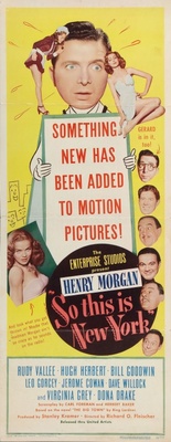 So This Is New York movie poster (1948) poster