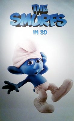 The Smurfs movie poster (2010) mouse pad