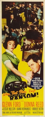 Ransom! movie poster (1956) tote bag