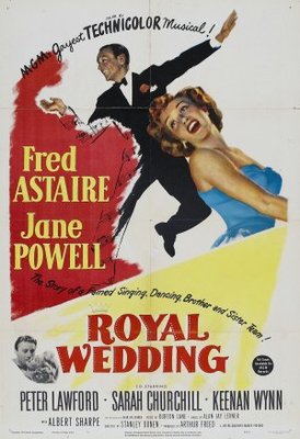 Royal Wedding movie poster (1951) calendar
