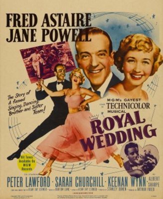 Royal Wedding movie poster (1951) poster