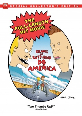 Beavis and Butt-Head Do America movie poster (1996) tote bag