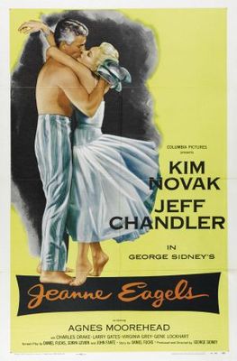 Jeanne Eagels movie poster (1957) mouse pad