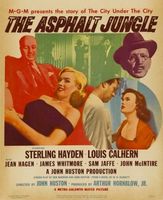 The Asphalt Jungle movie poster (1950) Sweatshirt #655143