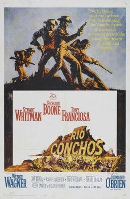 Rio Conchos movie poster (1964) poster