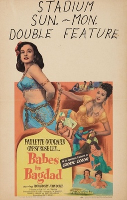 Babes in Bagdad movie poster (1952) hoodie