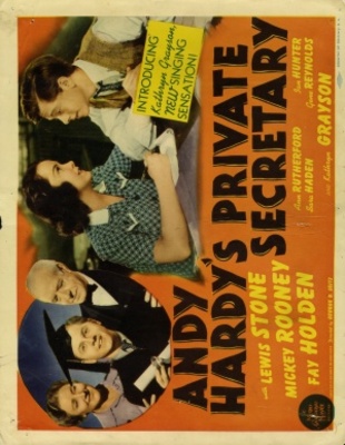 Andy Hardy's Private Secretary movie poster (1941) calendar