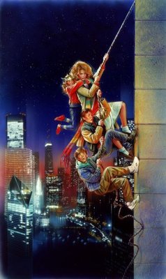 Adventures in Babysitting movie poster (1987) tote bag