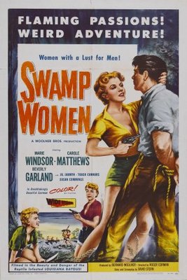 Swamp Women movie poster (1955) Longsleeve T-shirt