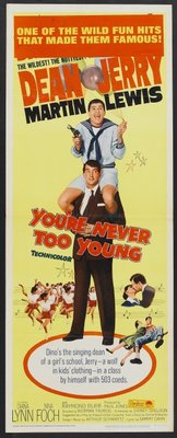 You're Never Too Young movie poster (1955) hoodie