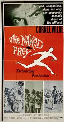 The Naked Prey movie poster (1966) calendar