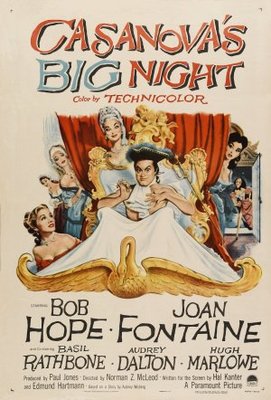 Casanova's Big Night movie poster (1954) poster