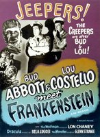 Bud Abbott Lou Costello Meet Frankenstein movie poster (1948) Longsleeve T-shirt #652056