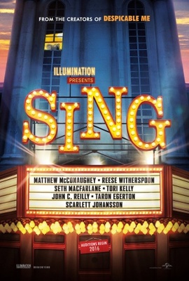 Sing movie poster (2016) Longsleeve T-shirt