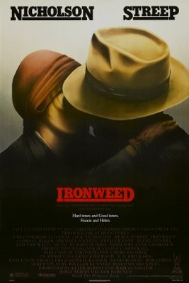 Ironweed movie poster (1987) poster