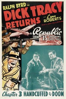 Dick Tracy Returns movie poster (1938) Longsleeve T-shirt