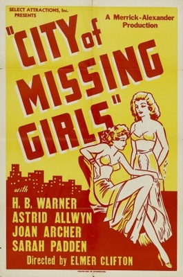 City of Missing Girls movie poster (1941) poster