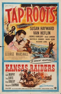 Kansas Raiders movie poster (1950) calendar