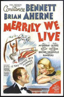 Merrily We Live movie poster (1938) tote bag