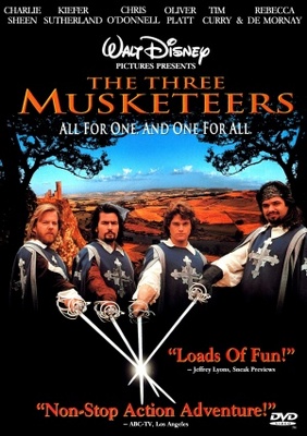 The Three Musketeers movie poster (1993) Sweatshirt