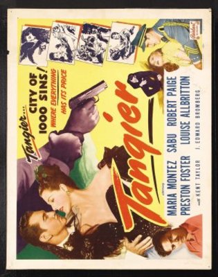 Tangier movie poster (1946) Sweatshirt