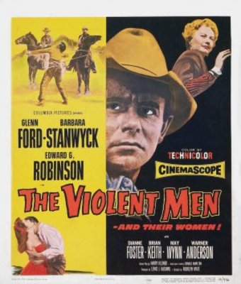 The Violent Men movie poster (1955) tote bag