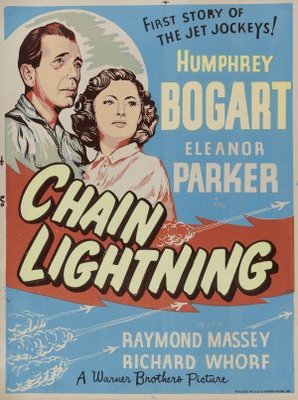 Chain Lightning movie poster (1950) poster