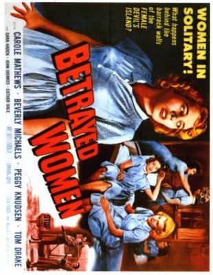 Betrayed Women movie poster (1955) calendar