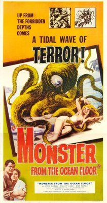 Monster from the Ocean Floor movie poster (1954) Longsleeve T-shirt