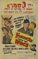 Francis Joins the WACS movie poster (1954) tote bag #MOV_15585caa