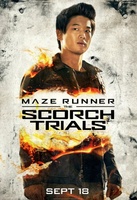 Maze Runner: The Scorch Trials movie poster (2015) t-shirt #MOV_15606a25