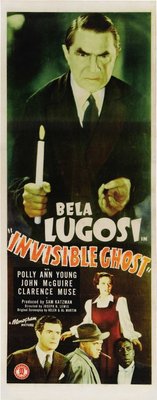 Invisible Ghost movie poster (1941) tote bag