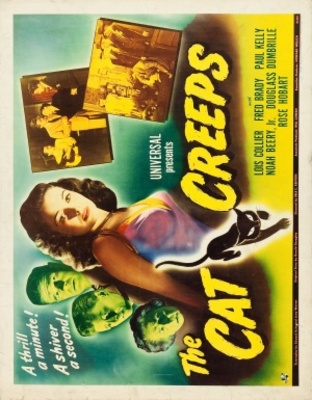The Cat Creeps movie poster (1946) Sweatshirt