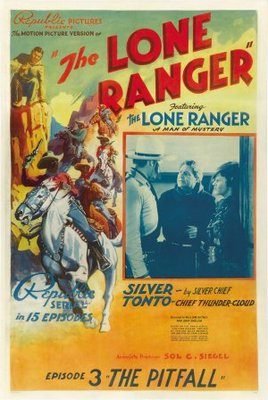 The Lone Ranger movie poster (1938) calendar