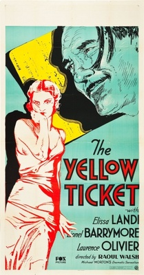 The Yellow Ticket movie poster (1931) calendar