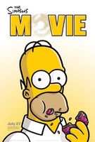 The Simpsons Movie movie poster (2007) Longsleeve T-shirt #673101