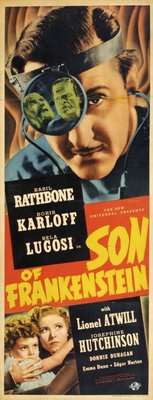 Son of Frankenstein movie poster (1939) Sweatshirt