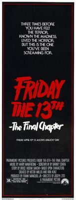 Friday the 13th: The Final Chapter movie poster (1984) Poster MOV_167813a2