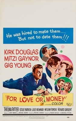 For Love or Money movie poster (1963) mug