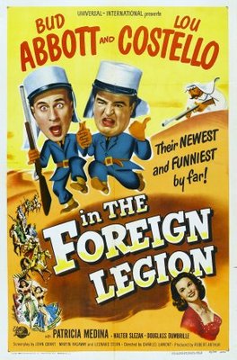 Abbott and Costello in the Foreign Legion movie poster (1950) Poster MOV_16ada1a5