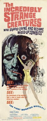 The Incredibly Strange Creatures Who Stopped Living and Became Mixed-Up Zombies!!? movie poster (1964) tote bag