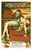 Bride of the Monster movie poster (1955) Mouse Pad MOV_16bf1fee