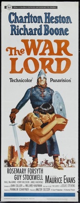 The War Lord movie poster (1965) calendar