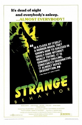 Strange Behavior movie poster (1981) mug