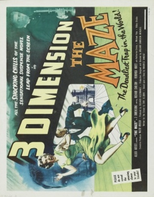 The Maze movie poster (1953) Longsleeve T-shirt