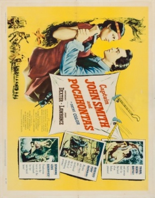 Captain John Smith and Pocahontas movie poster (1953) calendar