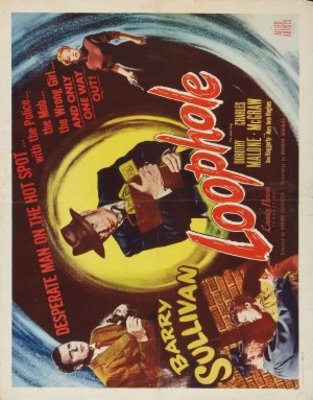 Loophole movie poster (1954) tote bag