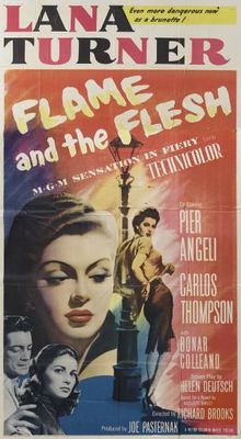 Flame and the Flesh movie poster (1954) Sweatshirt